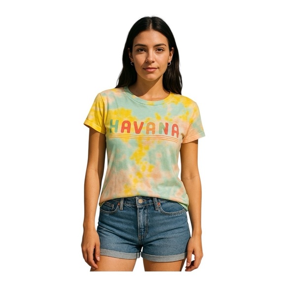Project Karma Tie-Dye “Havana” Graphic Tee – Sizes Small & Large – NWT - Picture 2 of 9